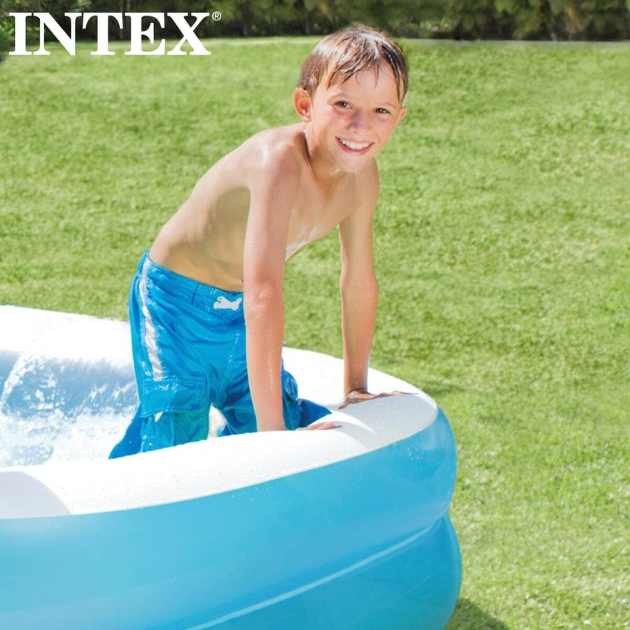 Oppustelig Pool Intex Bl Hvid Bl/hvid 540 L 203 x 48 x 152 cm (3 enheder) #5