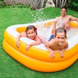 Oppustelig Pool Intex Mandarin Orange 600 L 229 x 48 x 152 cm (3 enheder) #3