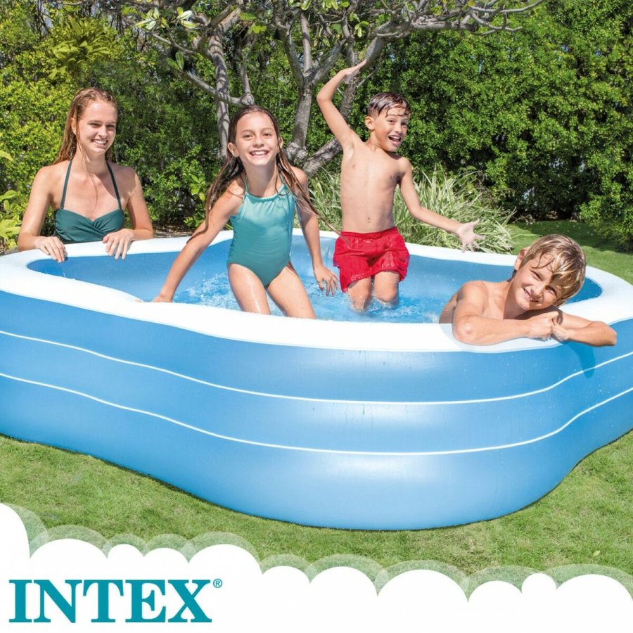 Oppustelig Pool Intex Bl 1250 L 229 x 56 x 229 cm (2 enheder) #22
