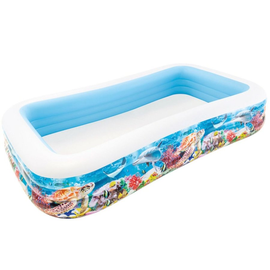 Oppustelig Pool til Brn Intex Tropisk 1020 L 305 x 56 x 183 cm (2 enheder) #8