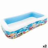 Oppustelig Pool til Brn Intex Tropisk 1020 L 305 x 56 x 183 cm (2 enheder) #1