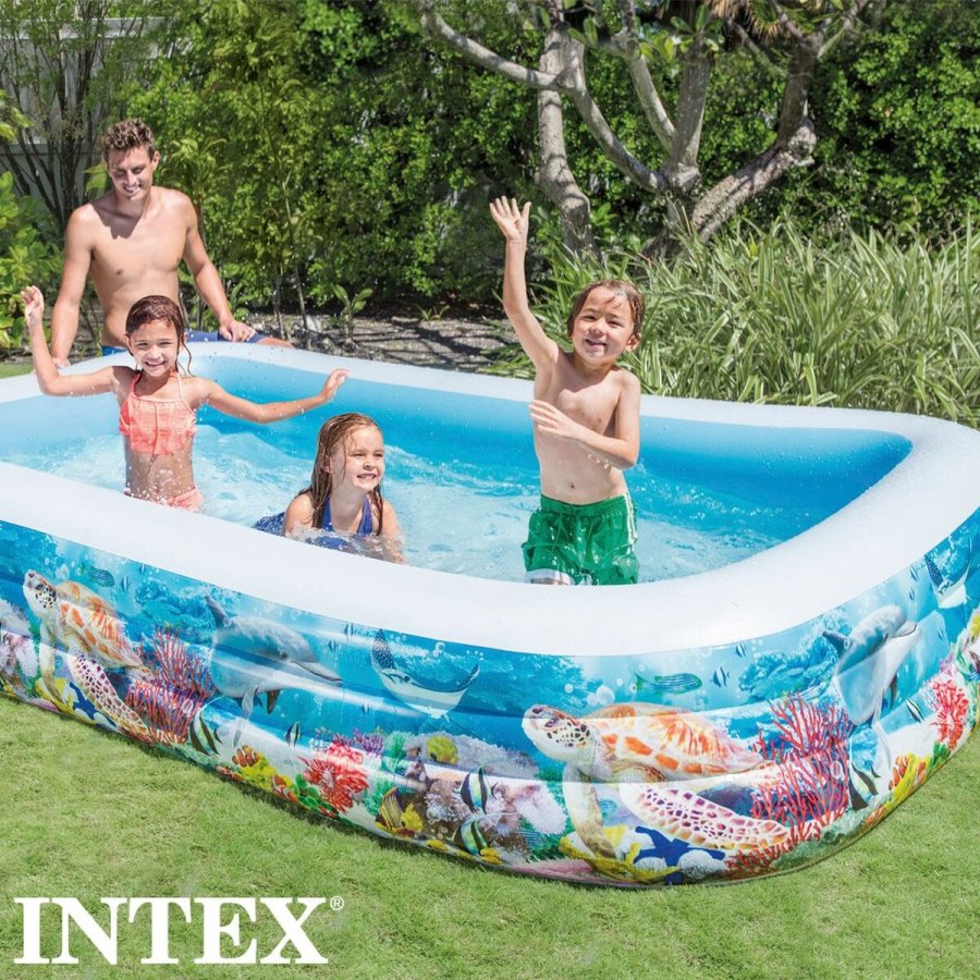 Oppustelig Pool til Brn Intex Tropisk 1020 L 305 x 56 x 183 cm (2 enheder) #15