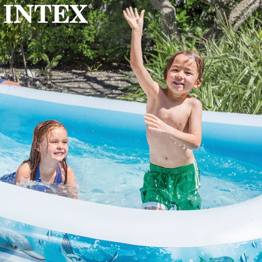 Oppustelig Pool til Brn Intex Tropisk 1020 L 305 x 56 x 183 cm (2 enheder) #22