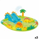 Oppustelig Pool til Brn Intex Legeplads Dinosaurer 191 x 58 x 152 cm (3 enheder) #1