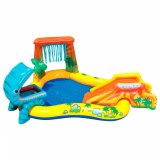 Oppustelig Pool til Brn Intex Legeplads Dinosaurer 272 L 249 x 109 x 191 cm (2 enheder) #8