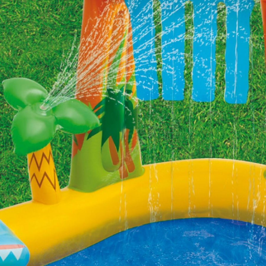 Oppustelig Pool til Brn Intex Legeplads Dinosaurer 272 L 249 x 109 x 191 cm (2 enheder) #29