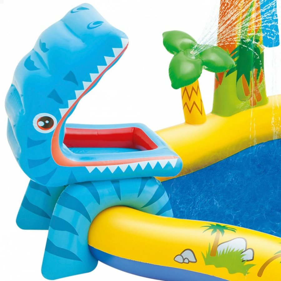 Oppustelig Pool til Brn Intex Legeplads Dinosaurer 272 L 249 x 109 x 191 cm (2 enheder) #15