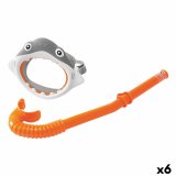 Snorkel beskyttelsesbriller og rr til brn Intex Haj (6 enheder) #2