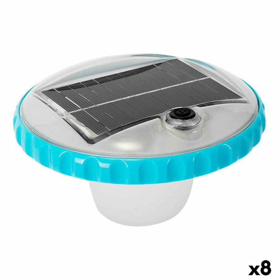 Flydende solcellelampe til swimmingpool Intex 16,8 x 10,8 x 16,8 cm (8 enheder) #1