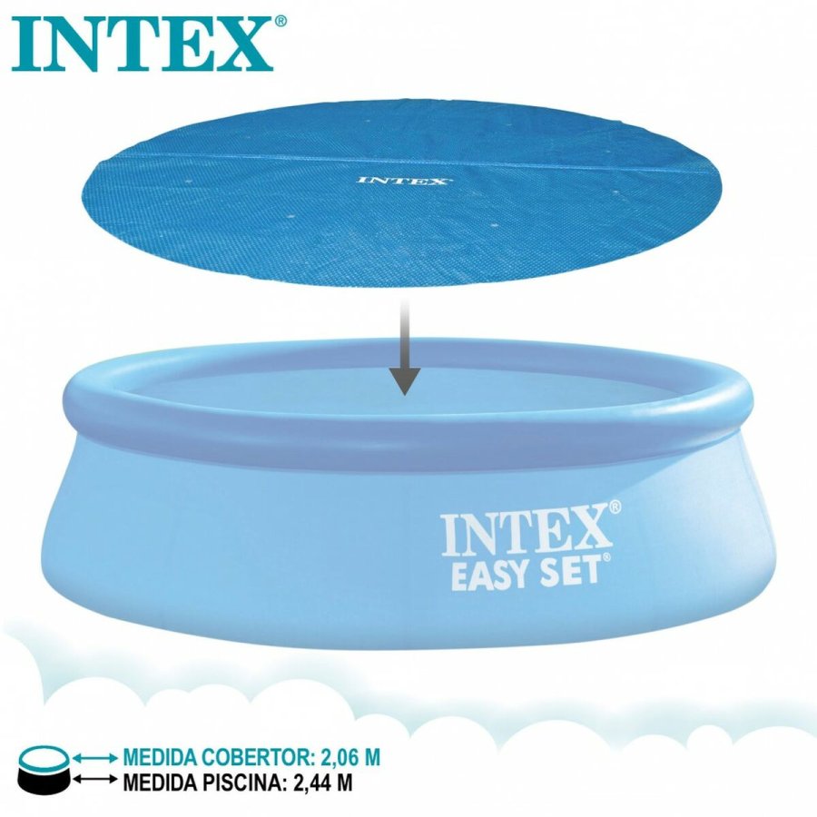 Swimmingpool Cover Intex 29020 EASY SET  244 cm 206 x 206 cm #15