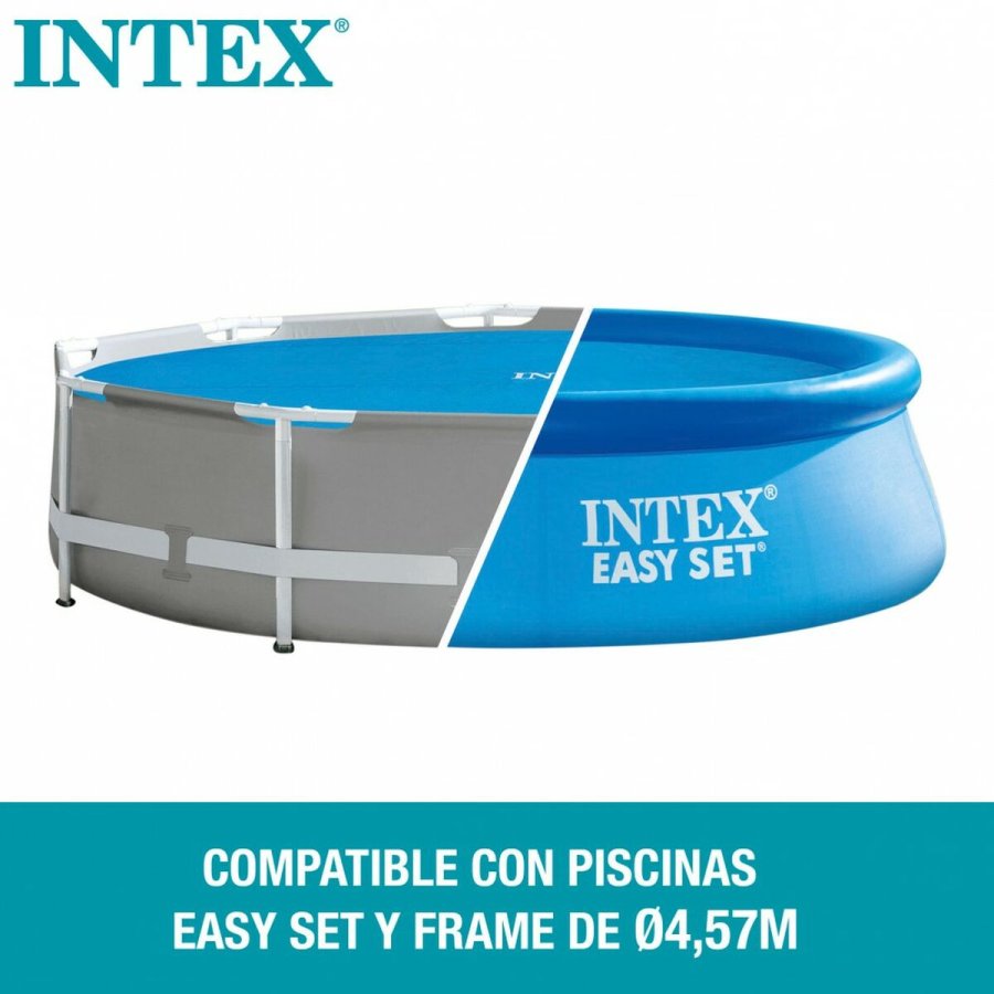 Swimmingpool Cover Intex 29023 EASY SET/METAL FRAME  448 cm 419 x 419 cm #22
