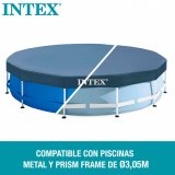 Swimmingpool Cover Intex 28030 METAL FRAME 305 x 25 x 305 cm #22