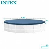 Swimmingpool Cover Intex 28030 METAL FRAME 305 x 25 x 305 cm #43