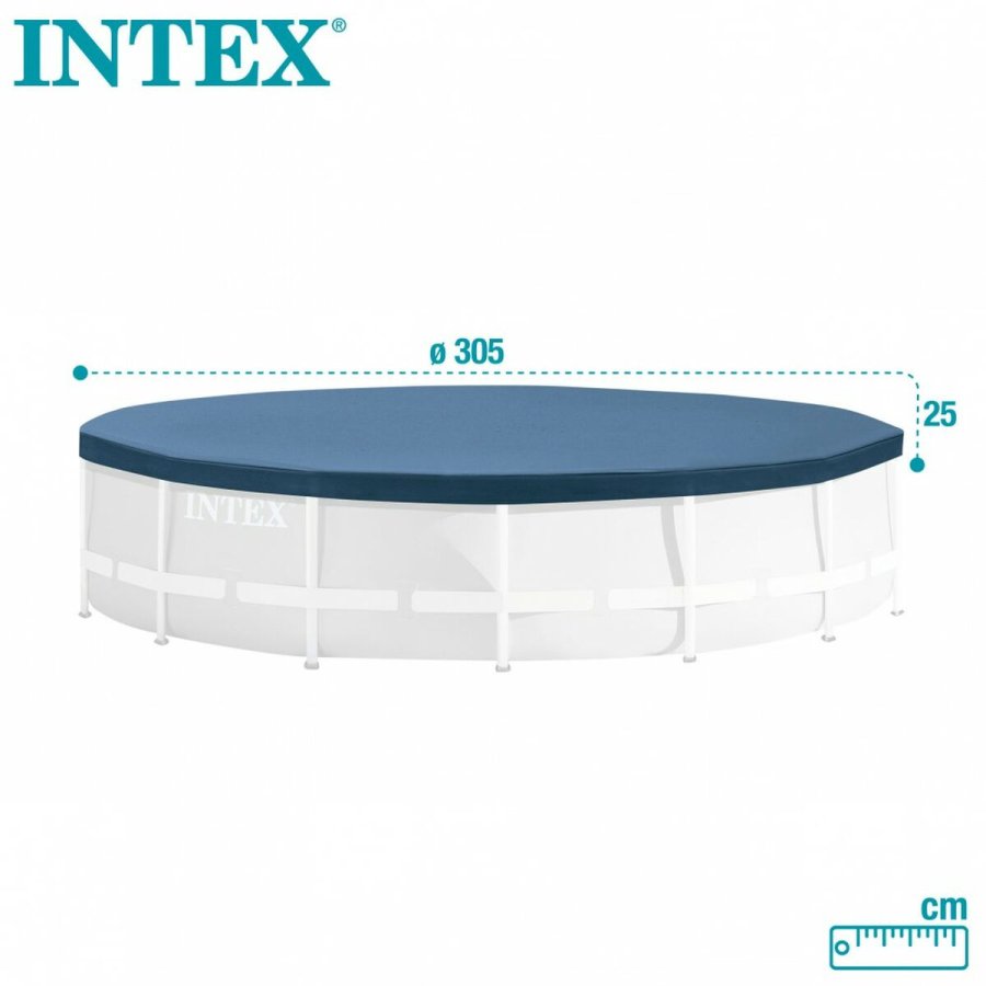Swimmingpool Cover Intex 28030 METAL FRAME 305 x 25 x 305 cm #43
