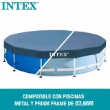 Swimmingpool Cover Intex 28031 METAL FRAME 366 x 25 x 366 cm #22
