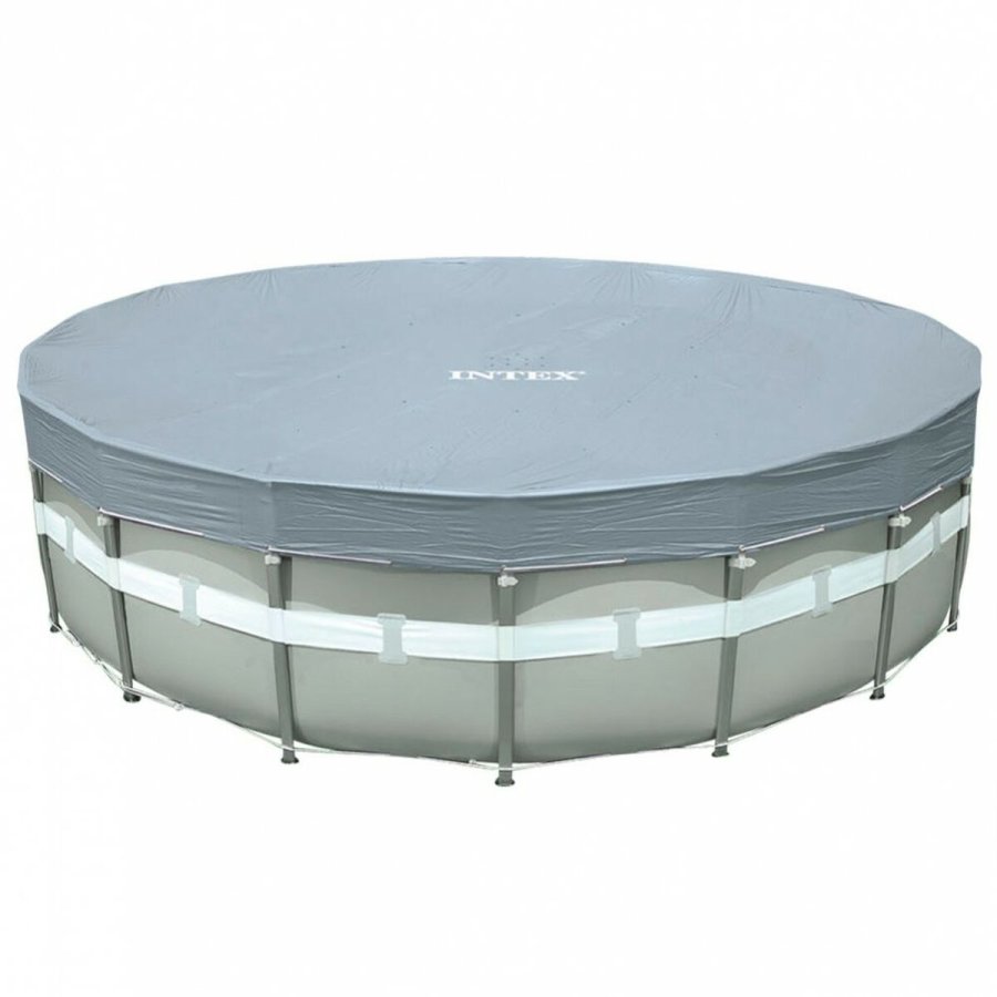 Swimmingpool Cover Intex 28040 ULTRA FRAME  488 cm 488 x 25 x 488 cm #7