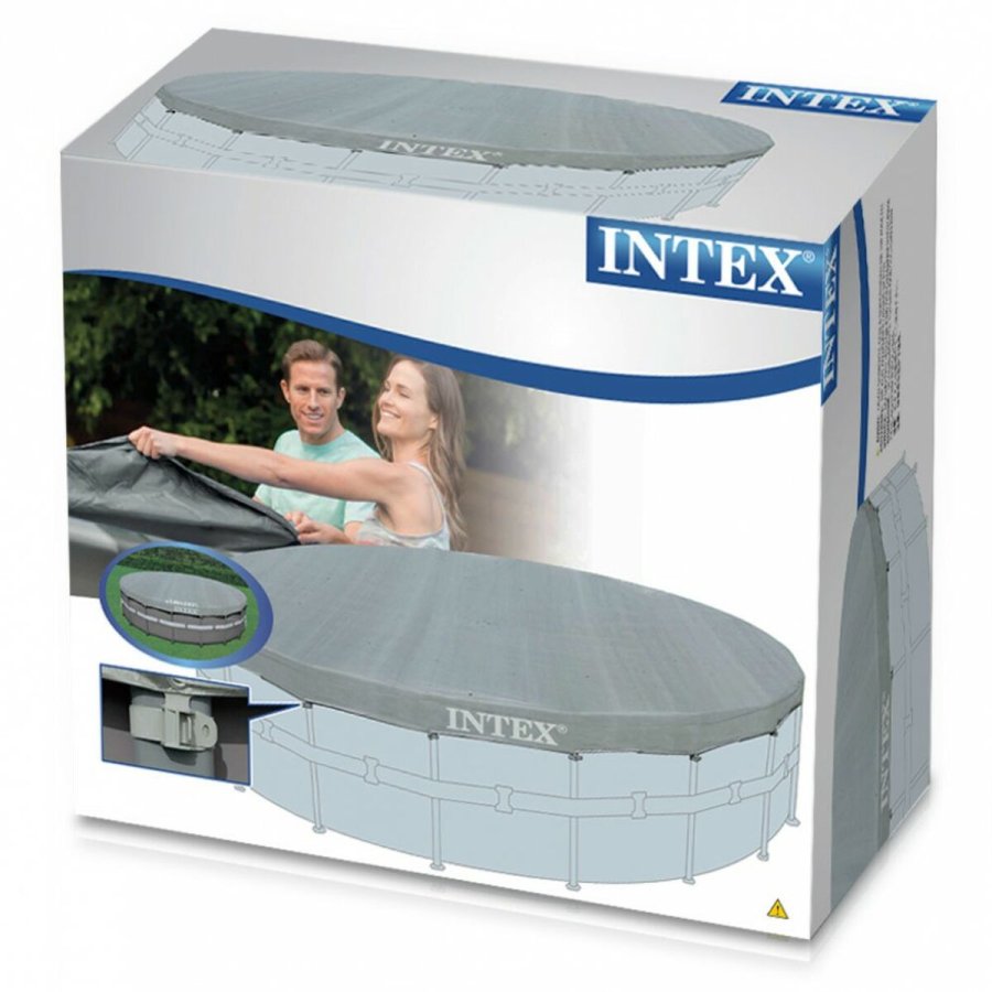Swimmingpool Cover Intex 28040 ULTRA FRAME  488 cm 488 x 25 x 488 cm #25