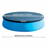 Swimmingpool Cover Intex 28020 EASY SEY 221 x 30 x 221 cm #22