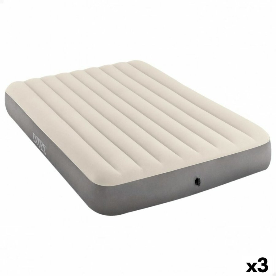 Luftmadras Intex 152 x 25 x 203 cm (3 enheder) #1