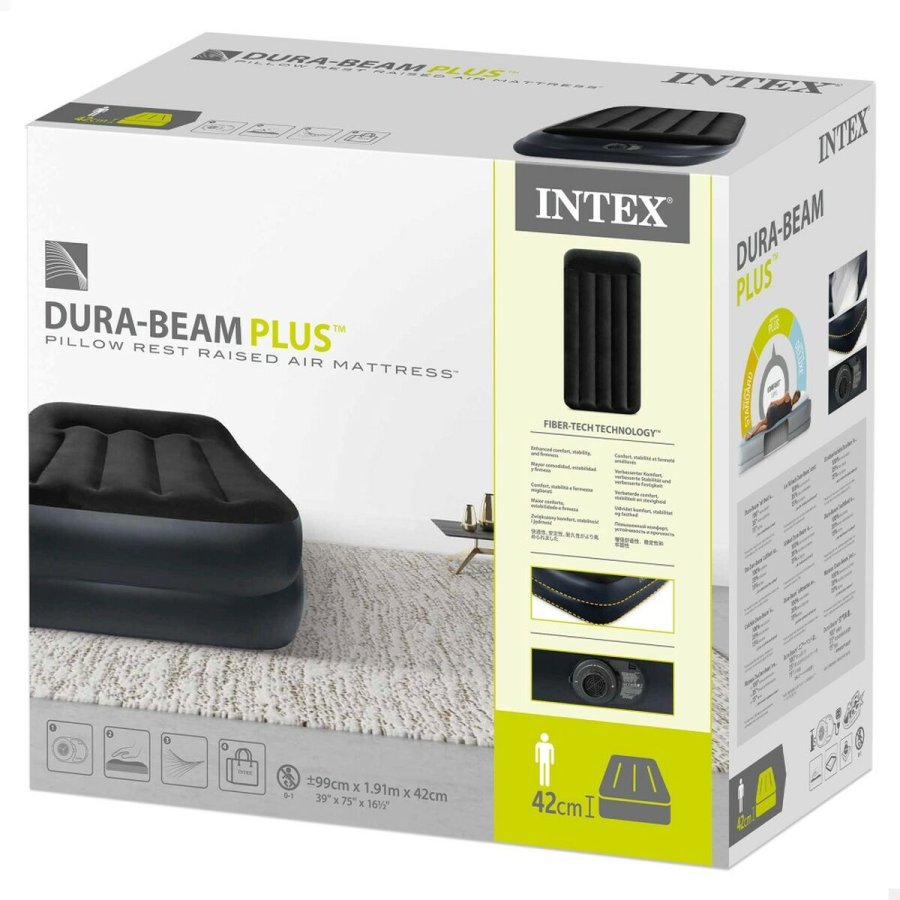 Luftmadras Intex 99 x 42 x 191 cm (3 enheder) #29
