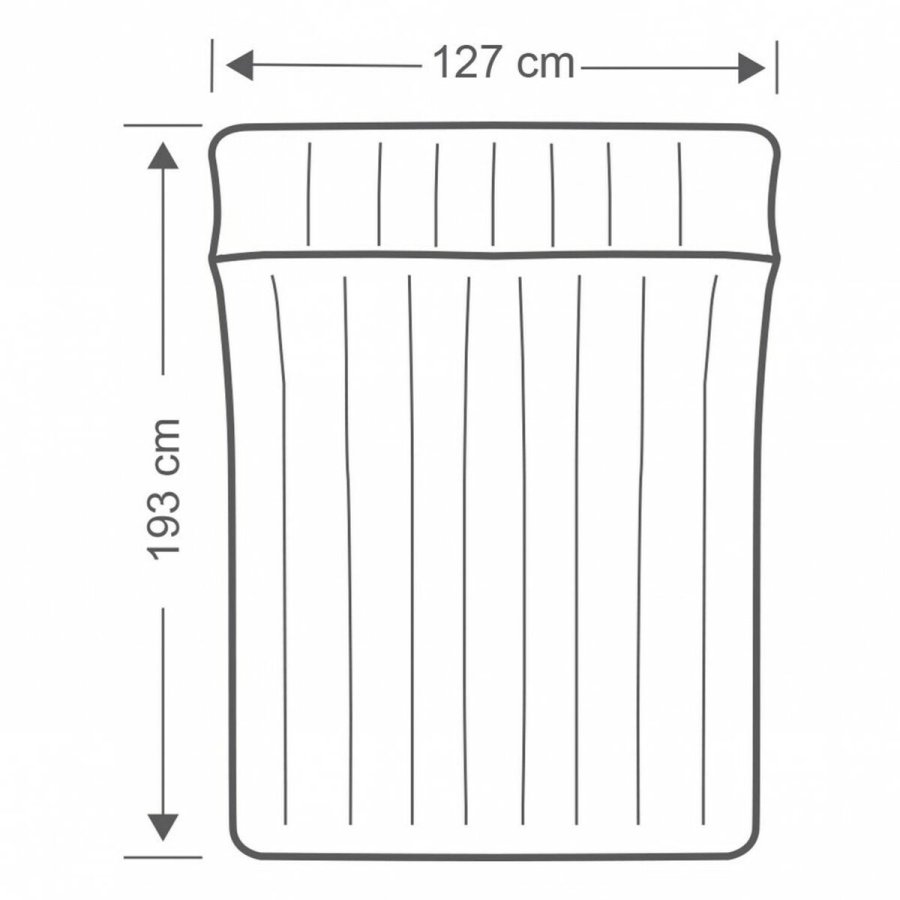 Luftmadras Intex 127 x 24 x 193 cm (3 enheder) #36