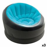 Oppustelige lnestol Intex EMPIRE 112 x 69 x 109 cm (3 enheder) #1