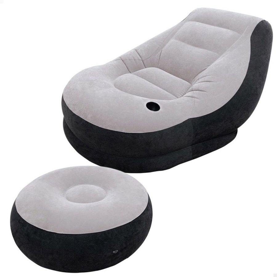 Oppustelige lnestol Intex ULTRA LOUNGE 99 x 76 x 130 cm (4 enheder) #7