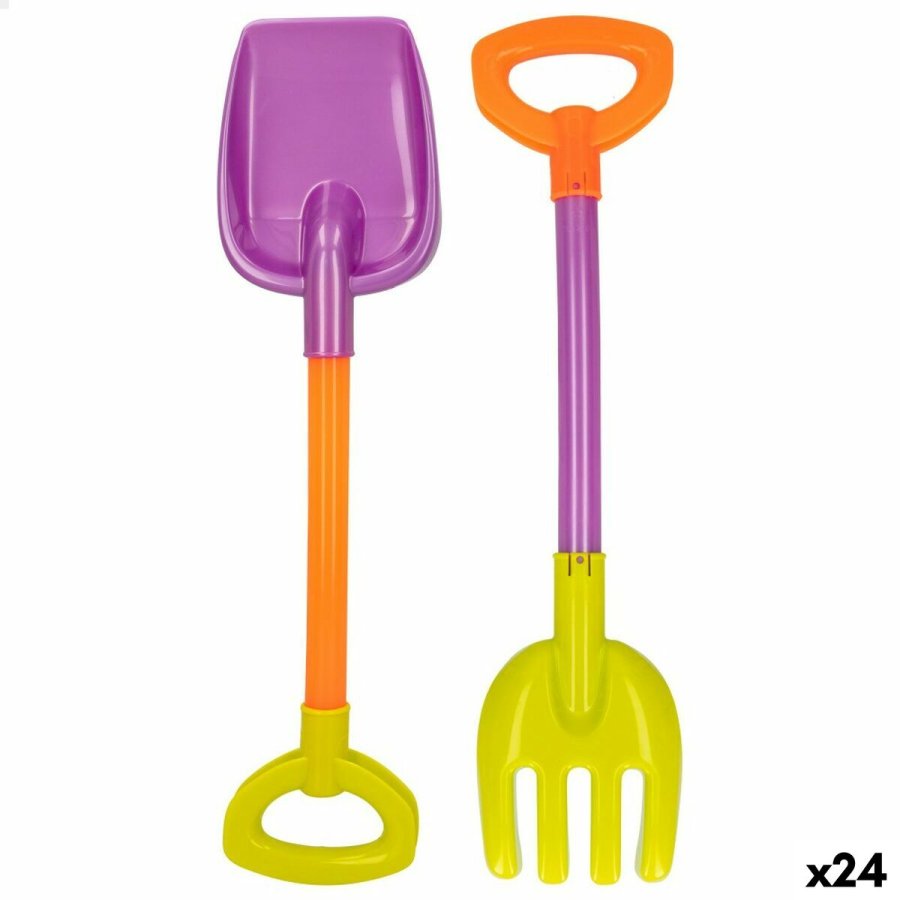 St med legetj til stranden Colorbaby 39 cm 2 Dele (24 enheder) #1