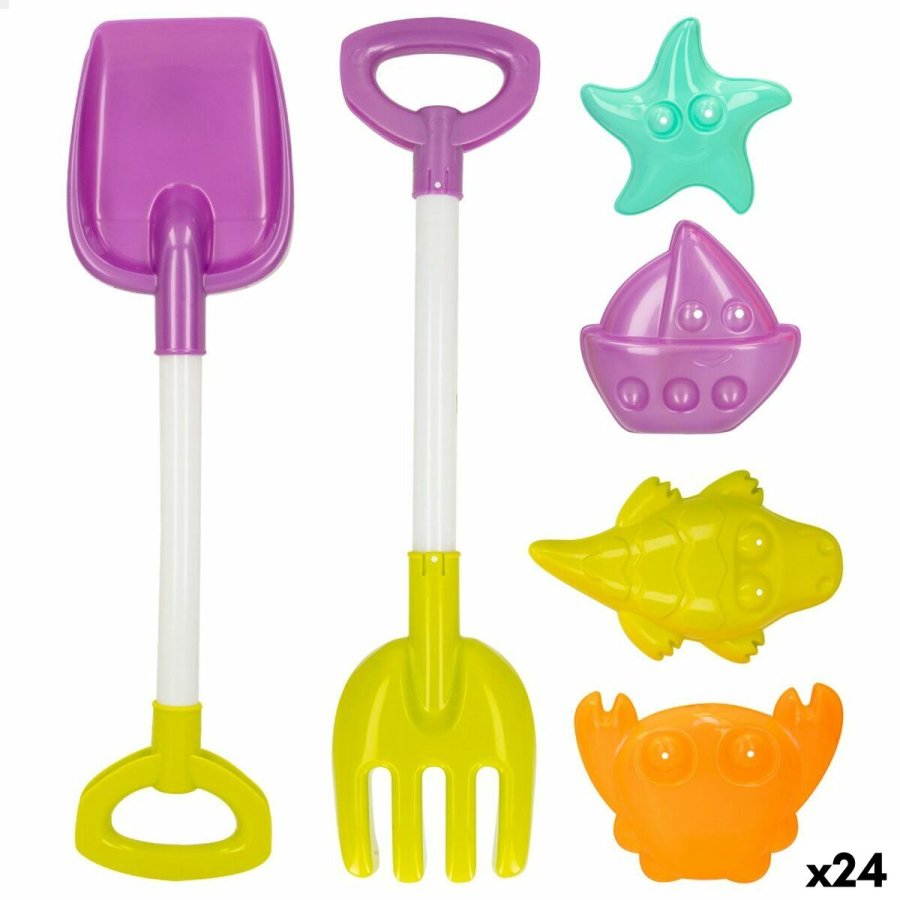 St med legetj til stranden Colorbaby 39 cm (24 enheder) #1