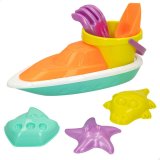 St med legetj til stranden Colorbaby 7 Dele Skib polypropylen (24 enheder) #8