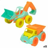 St med legetj til stranden Colorbaby 2 Dele polypropylen (12 enheder) #1