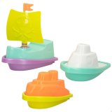 St med legetj til stranden Colorbaby 3 Dele Skib polypropylen (12 enheder) #8
