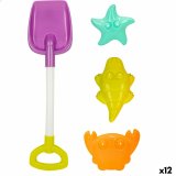 St med legetj til stranden Colorbaby 4 Dele polypropylen (12 enheder) #1