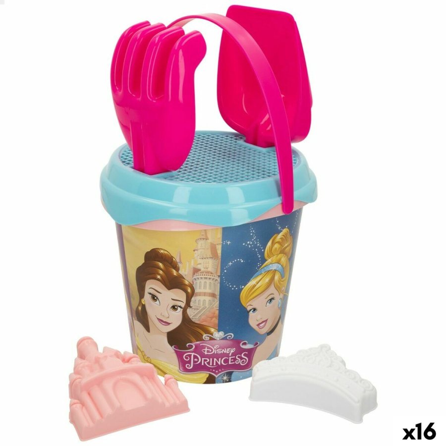 St med legetj til stranden Princesses Disney  18 cm (16 enheder) #1