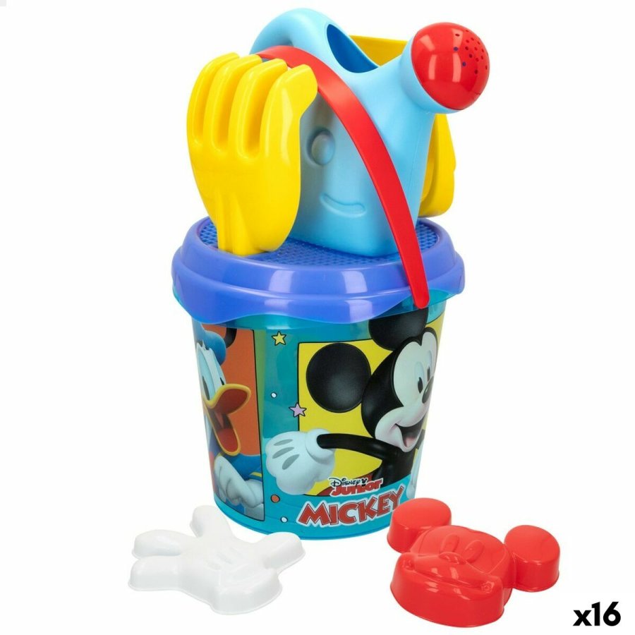 St med legetj til stranden Mickey Mouse  18 cm (16 enheder) #1