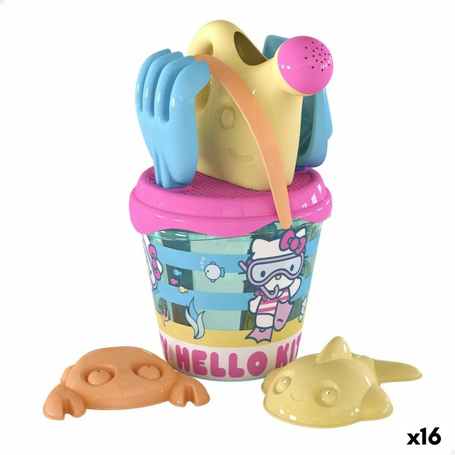 St med legetj til stranden Hello Kitty  18 cm (16 enheder) #1