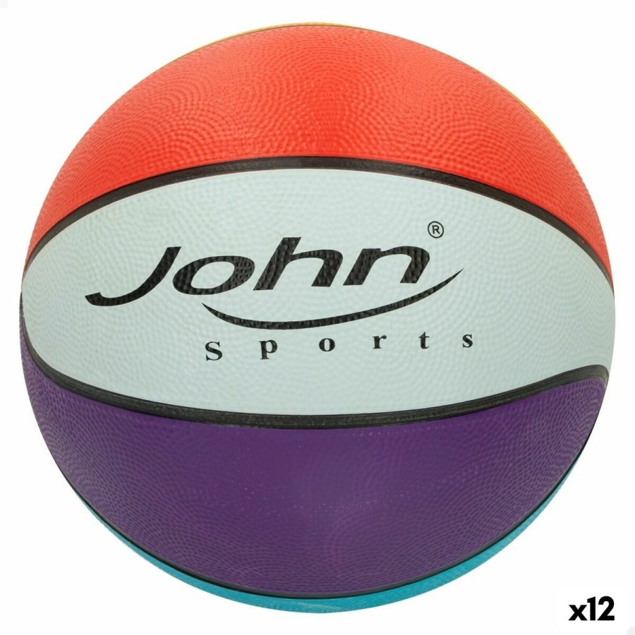 Basketball John Sports Rainbow 7  24 cm 12 enheder #1