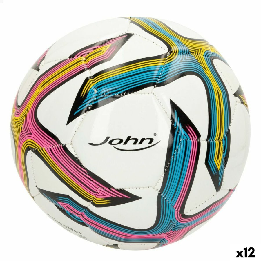 Fodbold John Sports Classic 5 � 22 cm Syntetisk L�der (12 enheder) #1