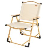 Sammenklappelig campingstol Aktive Sabana Jord 47 x 77 x 51 cm (2 enheder) #8