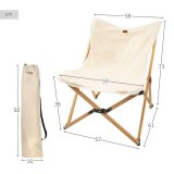 Sammenklappelig campingstol Aktive Jord 58 x 73 x 61 cm (2 enheder) #29