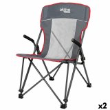 Sammenklappelig campingstol Aktive Gr 59 x 97 x 68 cm (2 enheder) #1
