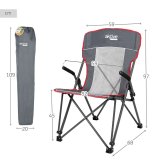 Sammenklappelig campingstol Aktive Gr 59 x 97 x 68 cm (2 enheder) #29