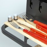 St med grillredskaber Aktive 7 Dele Havegrill Rustfrit stl 42 x 67 x 3 cm (4 enheder) #9