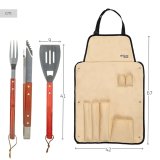 St med grillredskaber Aktive 7 Dele Havegrill Rustfrit stl 42 x 67 x 3 cm (4 enheder) #17
