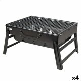 Havegrill Transportabel Aktive Rektangulr Sort Stl 40 x 20 x 28 cm #1
