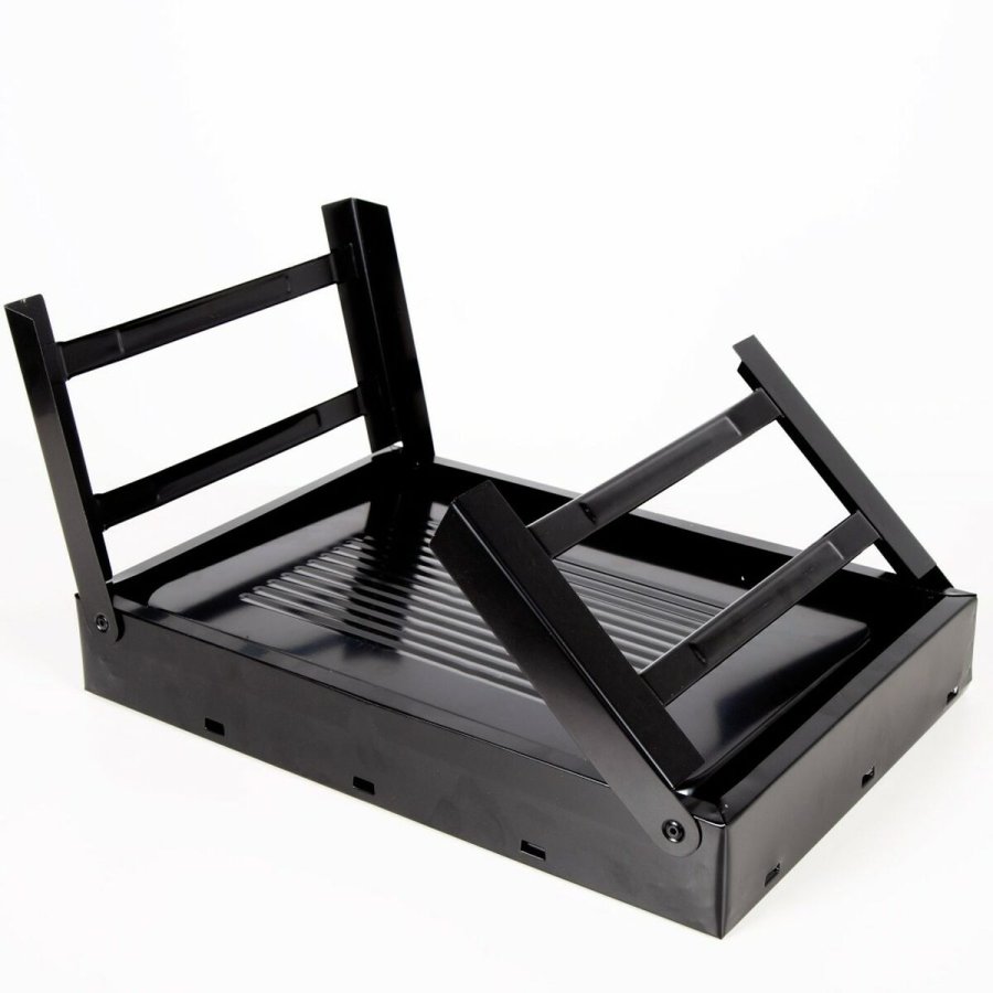 Havegrill Transportabel Aktive Rektangulr Sort 50 x 23 x 30 cm (2 enheder) #25