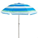 Parasol Aktive Bl� R�d � 200 cm 200 x 196 x 200 cm UV50 (6 enheder) #2