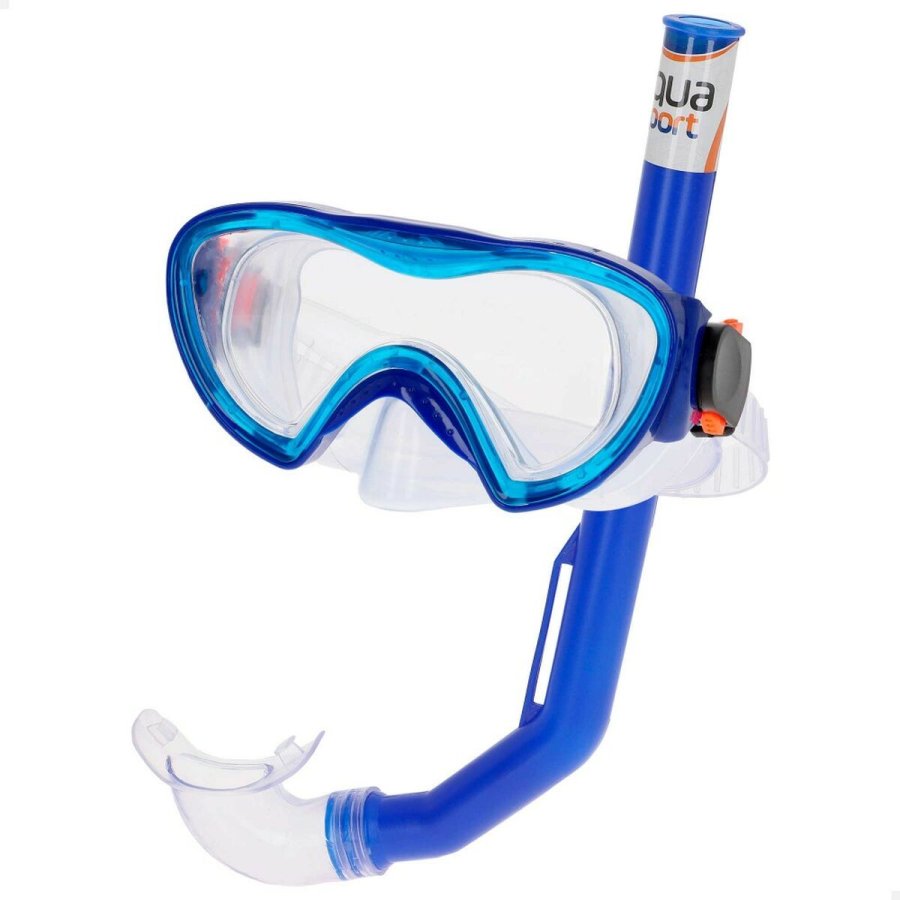 Snorkel beskyttelsesbriller og rr AquaSport Brns #8