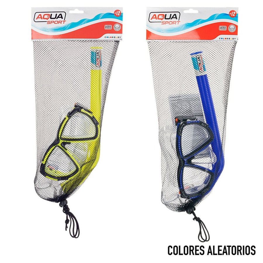 Snorkel beskyttelsesbriller og rr Colorbaby Aqua Sport Voksne (6 enheder) #29
