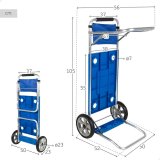 Multifunktionel strandvogn Aktive Aluminium polypropylen 50 x 105 x 52 cm (2 enheder) #5